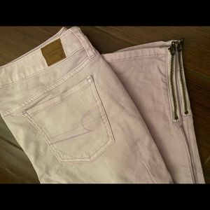 American Eagle Light Purple Jeans